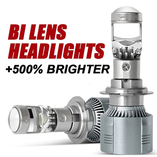 BI Led Projector Lens H4 H7 H11 9005 HB3 9006 HB4 Hi/Lo Beam Car Headlight Bulb Canbus Lamp For Car/Motorcycle 12V 26000LM LHD