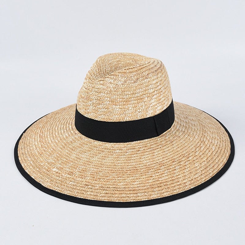 New Belt Strap Straw Sun Hat For Women Fashion Vacation Beach UV Hats WideBrim Panama Hats Outdoor