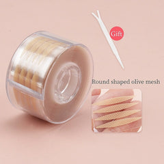 600Pcs/Box Big  Eyelid Tape Sticker Double Fold Self Adhesive Eyelid Tape Stickers S/L Makeup Clear Beige Invisible Tool