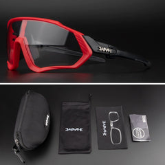 New Red Photochromic Cycling Glasses Gafas Ciclismo Fishing Sport Sunglasses MTB Bike Glasses Fietsbril Goggles Bicycle Eyewear