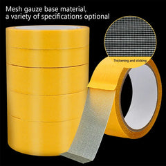 Double Sided Tape Heavy Duty Translucent Mesh Waterproof Traceless Powerful Grid Carpet Adhesive Tape