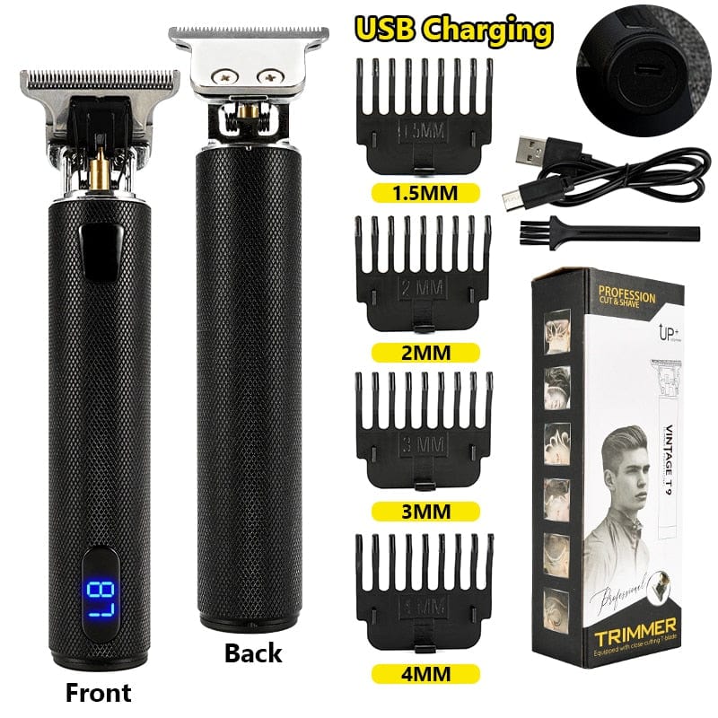 2023 Electric Hair Clipper Hair Trimmer For Men Rechargeable Electric Shaver Beard Barber Hair Cutting Machine For Men Hair Cut