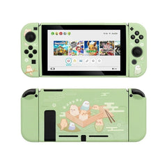 GeekShare Cute Parrot baby Cartoon Fairy League Dessert TPU Soft Cover Back Girp Shell For Nintendo Switch