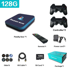 Pawky Box Game Console for PS1/DC/Naomi 50000+ Games Super Console WiFi Mini TV Kid Retro 4K Video Game Player