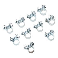 10pcs Jubilee Hose Clamp Fuel Line Clamp Water Pipe Clip Sealing Welding Clip For Fuel Pipe Diesel Gasoline Pipe Anti Corrosive