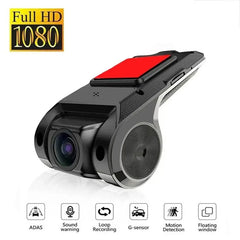 Car DVR Dash Cam Full HD 1080P Dash Cam For DVD Android Player ADAS LDWS Navigation Unit Auto Audio Voice Alarm Video Recording