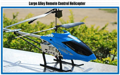 Rc Helicopter With Remote Control Extra Durable Big Plane Toy For Kids Drone Model Outdoor 3.5CH 80cm Aircraft Large Helicoptero