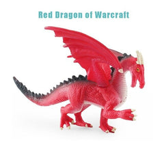 Hot Realistic Mythical Animal Model Dragon Figurines Simulation Monster Warcraft Firehawk Action Figure Children Colection Toys