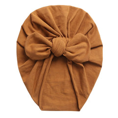 Rabbit Ears Knot Warm Indian Hat Baby Bandanas Turban Headband Girls Kids Hair Head Bands Accessories Headwrap Headdress