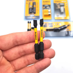 DEWALT Drill bits Combination Series Philips Slotted PH2 89MM 57MM 50MM Silver/Yellow Magnetic Ring Sleeve Extension Rod