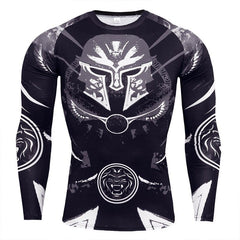 Men's Long Sleeve T-shirts Gym Clothing Sportswear Sporting Cry Fit Running Man Rashguard Men T-shirt Sport Compression T Shirt