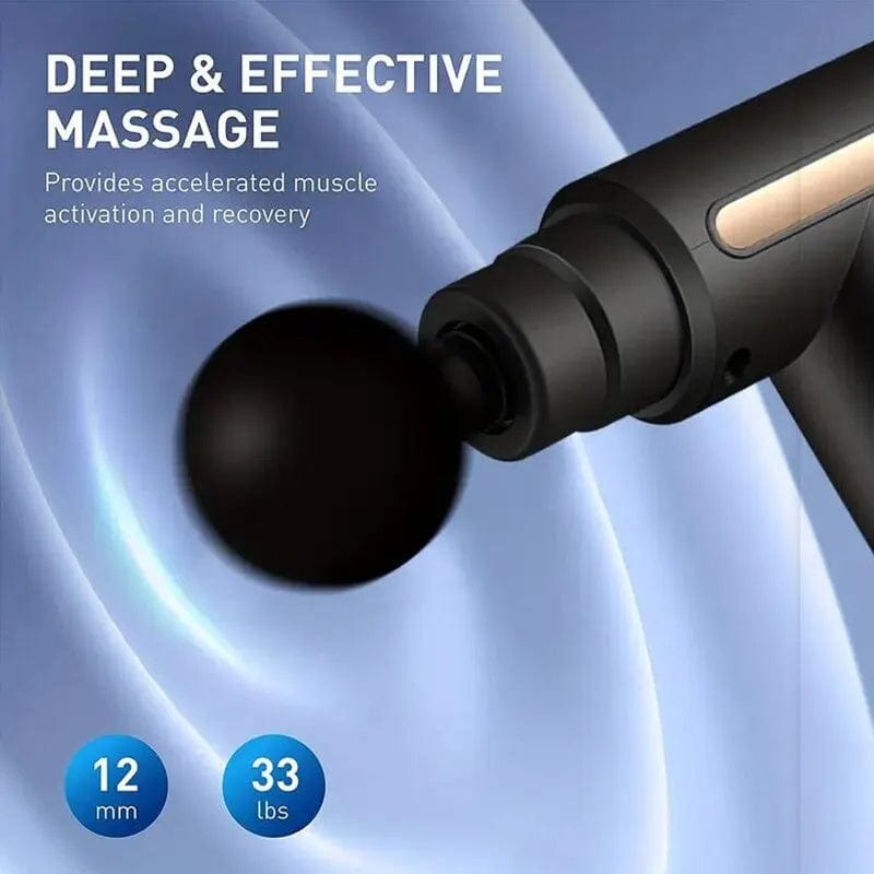 Gun Muscle Massage Gun Deep Tissue Muscle Handheld Percussion Massager For Body Back And Neck Pain Relief