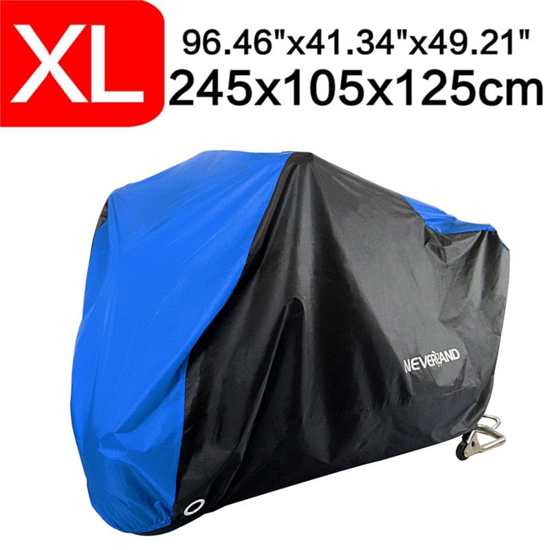 Black Blue Waterproof Motorcycle Covers Motors Dust Rain Snow UV Protector Cover Indoor Outdoor M L XL XXL XXXL D25