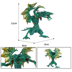 Hot Realistic Mythical Animal Model Dragon Figurines Simulation Monster Warcraft Firehawk Action Figure Children Colection Toys