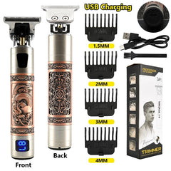 Electric Hair Clipper Hair Trimmer For Men Rechargeable Electric Shaver Beard Barber Hair Cutting Machine For Men Hair Cut