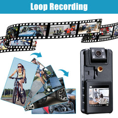 Body Mount Camera A39 Full 1080P HD Mini Camera 3000mAh Small 180° Rotating Bike Camera Sports DV Car DVR Webcam