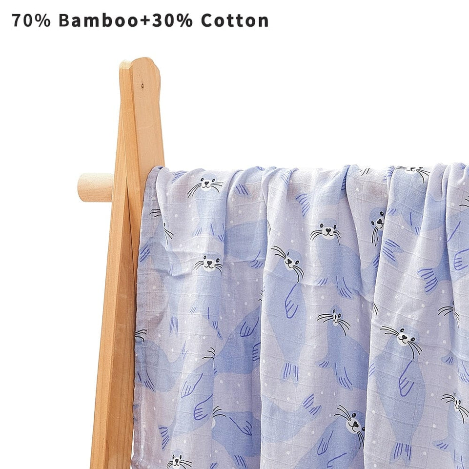 Kangobaby #My Soft Life# Hot Sale All Season Popular Design Muslin Swaddle Blanket