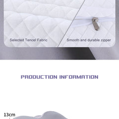 Memory Foam Pillows Butterfly Shaped Relaxing Cervical Slow Rebound Neck Pillow Pain Relief Sleeping Orthopedic Pillow Beding