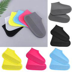 Waterproof Silicone Shoe Covers Reusable Non-Slip Wear-Resistant Rain Shoe Covers Protector Anti-Slip Boot For Outdoor Rainy Day