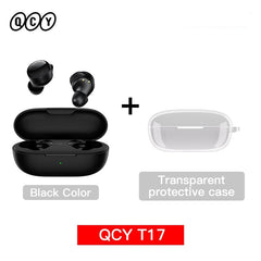 QCY T17 Earphone Bluetooth True Wireless Earbuds BT5.1 HIFI Headphone Touch Control Low Latency Mode ENC Earbud Long Standby 26H