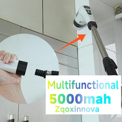 Household Cordless Spin Scrubber Kitchen Gadgets Hair Brushes Bathroom Broom Toilet Mops Electric Multipurpose Cleaning Brush
