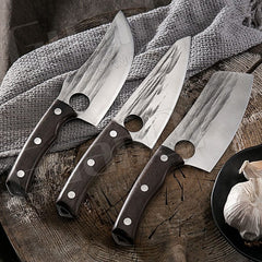 Fish Filleting Knife Stainless Steel Boning Knife Handmade Fishing Knife Kitchen Meat Cleaver Camping Cutter Chef Knives - Wowza