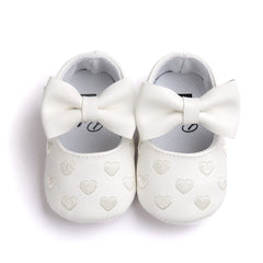 Baby Shoes Newborn Infant Boy Girl First Walker PU Sofe Sole Princess Bowknot Fringe Toddler Baby Crib Shoes Casual Moccasins