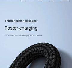 All Phones USB Charge Cable 3 Type-C 3 Micro USB Spliter Cord Fast Charging 5A For Mobile Phone Power Bank Charging Together 1.2m