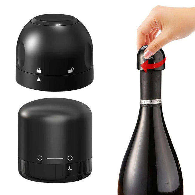 Vacuum Red Wine Bottle Cap Stopper Silicone Sealed Champagne Bottle Stopper 1/2Pcs Reusable Retain Freshness Wine Plug Bar Tools