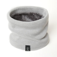 2022 New Neck Scarf Winter Women Men Solid Knitting Collar Thick Warm Velveted Rings Scarves High Quality Allmatch Muffler