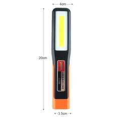 Powerful COB LED Work Light Torch Car Garage Mechanic Lamp USB Rechargeable Flashlight Magnetic Torch Emergency Light Warning Light