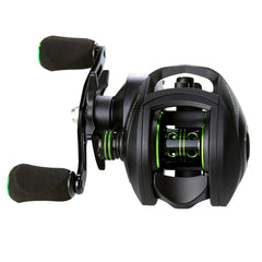 New  Baitcasting Reel High Speed 8:1:1 Gear Ratio 17+1BB Fresh Saltwater Magnetic Brake System Ultralight Fishing ReeL 2000 Seri