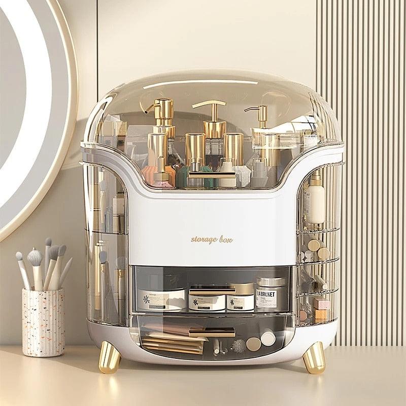 Fashion Acrylic Cosmetic Box Transparent Makeup Jewelry Drawer Home Storage Boxs Multifunctional Travel Cosmetic Organizer - Wowza