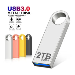 Super Usb 3.0 2TB Metal Pen Drive 1TB Cle Usb Flash Drives 512G Pendrive High Speed Portable SSD Memoria Usb Stick Free Shipping