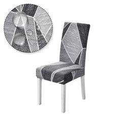 Printed Stretch Chair Cover Big Elastic Seat Chair Covers Office Chair Slipcovers Restaurant Banquet Hotel Home Decoration