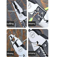 Wire Pliers Sharp Large Opening Stripping Pliers Industrial Grade Multifunctional Hardware Manual Tools