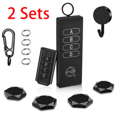 New Anti Lost Tracker Key Finder Locator Portable Wireless Smart Pet Wallet Tracker With 164ft Remote Control 4 Receivers