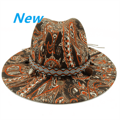 Rose red fedora hat new leopard print hat European and American men's and women's hat fedora jazz winter hat шапка женская