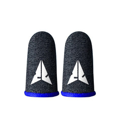 2 Pcs Phone Games Sweat-Proof Finger Gloves Thumbs Finger Cover Anti-slip Cot Sleeve for PUBG Touch Screen Game Practical Access