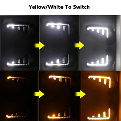 Toyota Hilux 2020-2024 LED DRL Daytime Running Lights White DRL Yellow Turn Signal LED Fog Lights