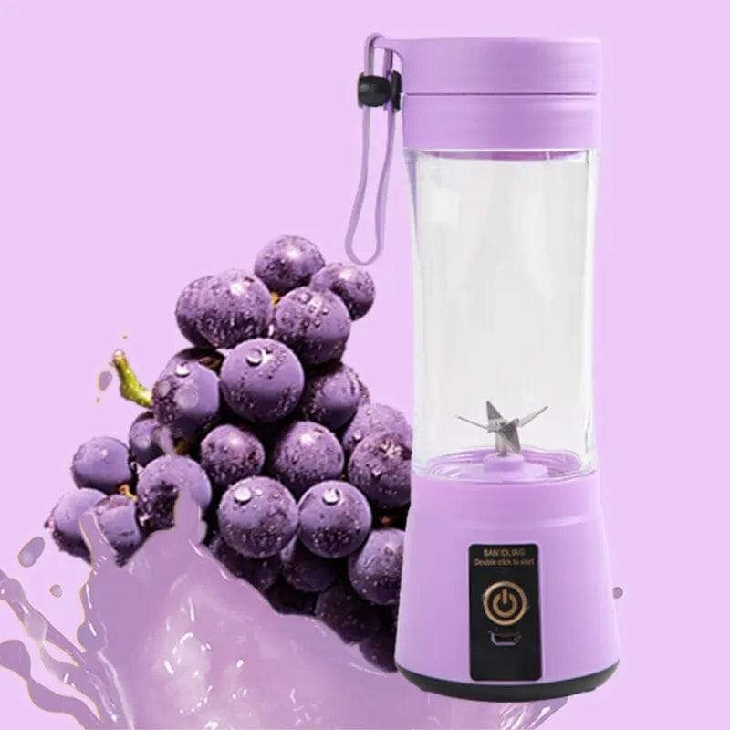 Portable Fruit Juice Blenders Personal Electric Mini Bottle Home USB 6 Blades Juicer Cup Machine For Kitchen