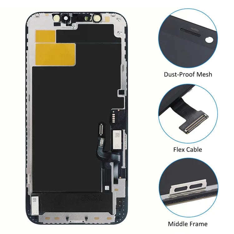 OLED Screen For iPhone X XR XS MAX 11 12 PRO MAX LCD Display For iPhone 7 8 Plus X XS 11 Incell Screen Support 3D Touch True