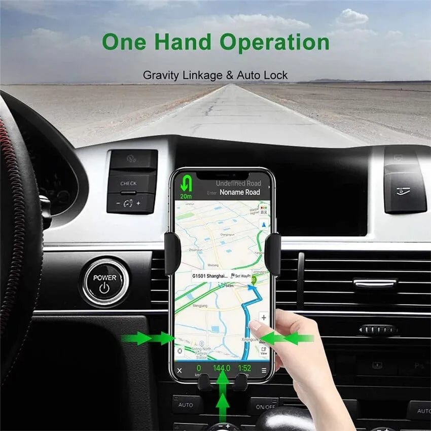 15W Wireless Car Charger Phone Holder Mount Air Vent Mobile  Stand Fast Charging Station For iPhone 14 13 12 11 X Xiaomi Samsung