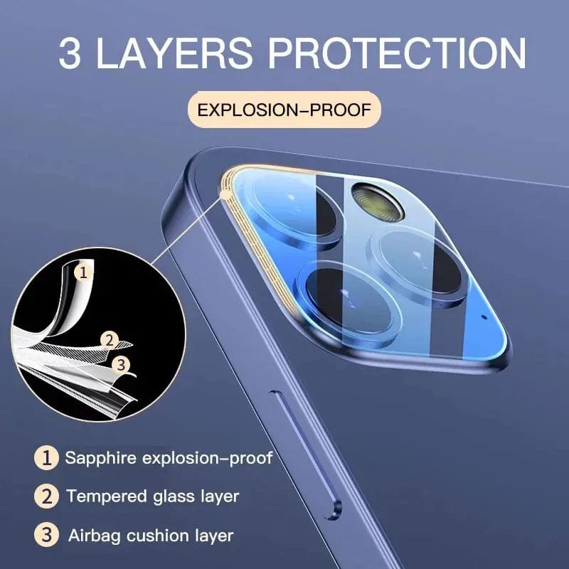 4PCS Full Cover Protective Glass for iPhone 14 Pro Max XR X XS Camera Lens Screen Protector for iPhone 13 Pro Max 12 Mini 11 Pro