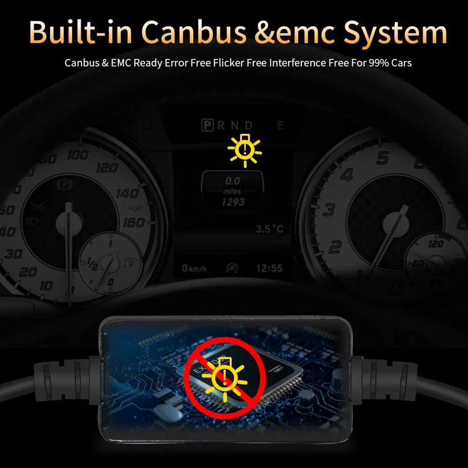 Canbus Car LED Headlight H4 LED H7 LED H8 H9 H11 H1 9005 HB3 9006 HB4 Auto LED Lamp Fog Bulb CSP Chip 300W 80000LM 6000K 12V