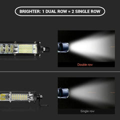 Slim led light bar 20 inch 10 inch Spot Flood Combo Beam led bar For SUV 4X4 Off Road LED Work Lamp 12V 24V Auto Driving Light