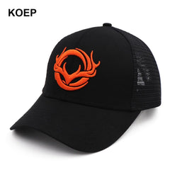 KOEP New Camo Baseball Cap Fishing Caps Men Outdoor Hunting Camouflage Jungle Hat 3D Deer Head Hiking Casquette Hats