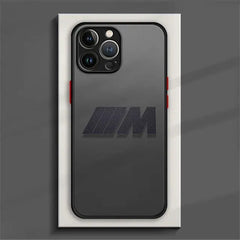 Matte Phone Case For Apple iPhone 15 11 12 13 14 Pro Max XR 7 Plus X 8 Mini XS 12mini 13mini Funda BMW-M-Power Clear Cover