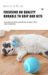 Smart Cat Toys Electronic Interactive Cat Toy Indoor Automatic Rolling Magic Ball Cat Game Accessories