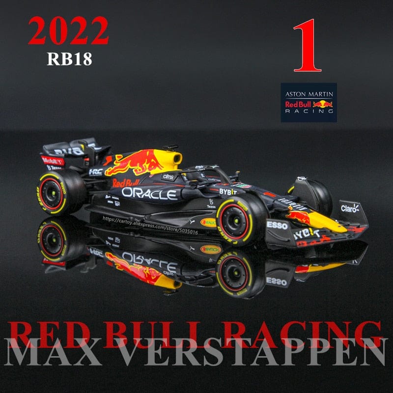 Bburago 1:43 2021 F1 Red Bull Racing RB16B 33# Verstappen 11# Sergio Perez Formula one Simulation alloy super toy car model